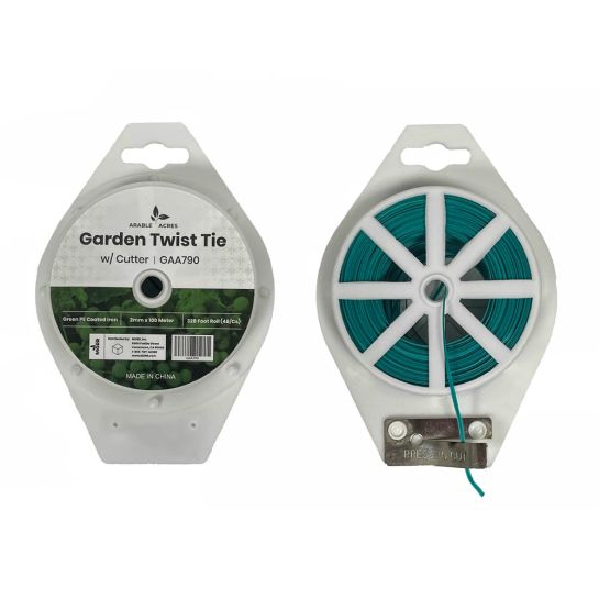 ARABLE ACRES GARDEN TWIST TIE w/ CUTTER