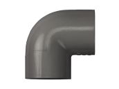 PVC 90-Degree Elbow - Schedule 80  - Gray