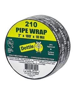 2-Inch x 100-ft Pipe Wrap - 10 Mil (Pack of 24)