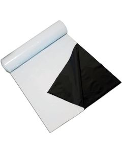 Arable Acres Greenhouse PANDA Poly Sheeting UVI 12 Month - Black/White - 5 Mil - 24-Inch x 100 Ft (87/Plt)