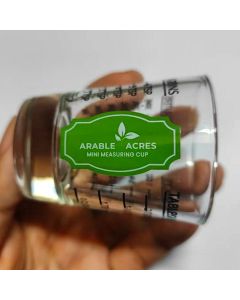 Arable Acres Mini Measuring Cup Shot Glass - 1.5 Ounce (Pack of 12) (8/Cs)