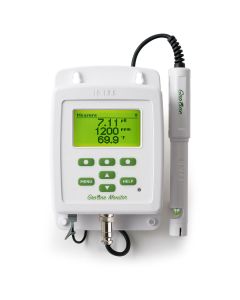 GroLine Hydroponic Nutrient Monitor for pH, EC, TDS, and Temperature - HI981420 - Wall Mount