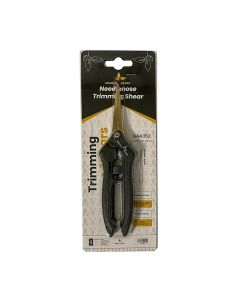 Arable Acres Needlenose Trimming Shear - Heavy Spring - Safety-Lock Black/Black Handle - 2-Inch Titanium Steel Straight Blade (Pack of 12) (144/Cs)
