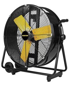 Direct Drive Drum Fan w/ 9-Ft Cord - 4000High/3200Low CFM - 2.5 Amp 120V - 24-Inch