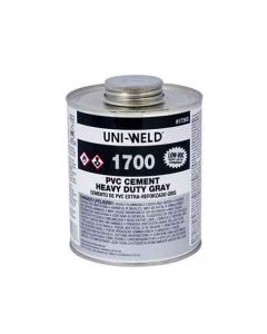 Uni-Weld 1700 PVC Solvent Cement 