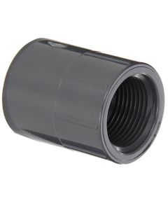 PVC Threaded Coupler - Schedule 80 - FPT x FPT