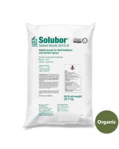 Solubor 20.5% Boron - Water Soluble Powder - Organic - 50 Pound (44/Plt)