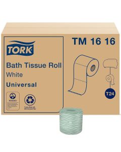 Tork Premium Bath Tissue Toilet Paper - 2-Ply - 4.0 x 3.75-Inch TM6511S - 460 Sheets (Case of 96)