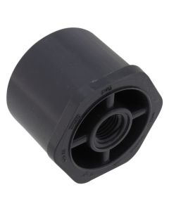 PVC Reducer Bushing Schedule 80 - Spigot x Thread - 1-1/2-Inch x 1/4-Inch
