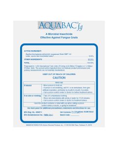 Aquabac FG - 8% Bacillus thuringiensis subspecies israelensis Strain BMP 144