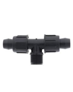 Aquagation Male Hose Thread Tee Fittings