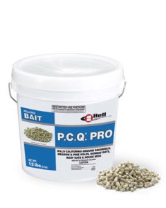 Bell Labs P.C.Q. PRO Diphacinone Rodenticide Burrow Bait Pellets for Voles & More
