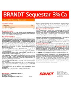 Brandt Sequestar 3% Calcium (Ca) - EDTA Liquid