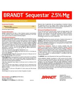 Brandt Sequestar 2.5% Magnesium (Mg) - Solution EDTA Liquid
