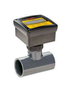 Digital Paddlewheel Flow Meter - Display Only - 300 PSI – 115VAC – NEMA 5/15 Plug – 2-Inch Socket x 2-Inch Socket