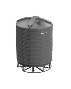 Enduraplas Cone Bottom Storage Tank - Black