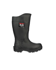 Flite Safety Toe Boot w/ Cleated Outsole  - Black/Black