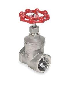 Gate Valve - 316 Stainless Steel - 200 PSI - 1-Inch FPT x 1-Inch FPT