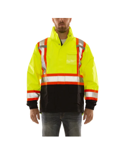 Icon X-Back Jacket - Fl Yellow-Green