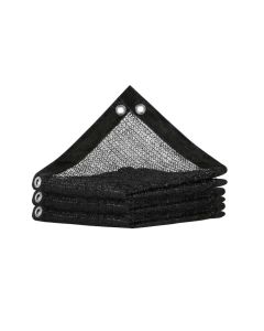 Knitted Shade Cloth - 50% Black - 2-Foot Grommet Spacing - 20-Foot x 140-Foot