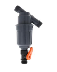 Manual Plastic Filter - Molded Stainless Steel Screen - Ball Valve - 1-1/2-Inch - 66 GPM Max