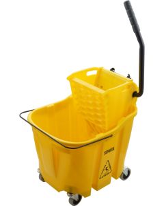 MillGood Mop Bucket & Side Press Wringer & Soiled Water Insert