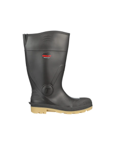 Profile Plain Toe Knee Boot - Brown/Crepe