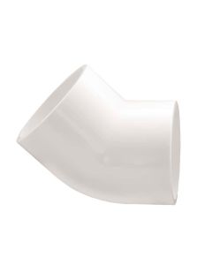 PVC 45-Degree Elbow - Schedule 40 - Socket x Socket