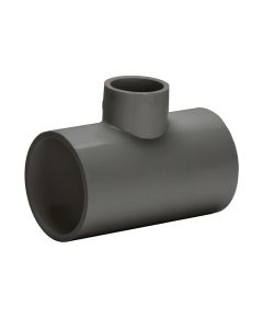 PVC Reducer Tee Schedule 80 Fitting - Socket x Thread x Socket