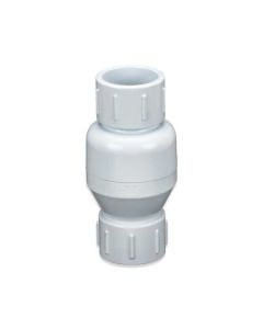PVC Spring Check Valve - Socket X Socket