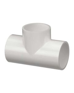 PVC Straight Tee - Schedule 40 - Socket x Socket x Socket