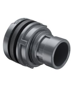 Spears PVC Tank Adapter - Schedule 80 - Socket x Socket