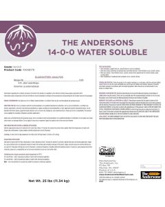 The Andersons 14-0-0 Water Soluble Fertilizer - 50-Pound (40/Plt)