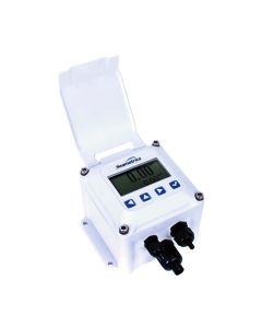 Rate/Total Indicator - Wall Mounted 110 VAC - Dual DC Internal Power Supply Pulse & 4-20 mA Outputs w/ Display Cover