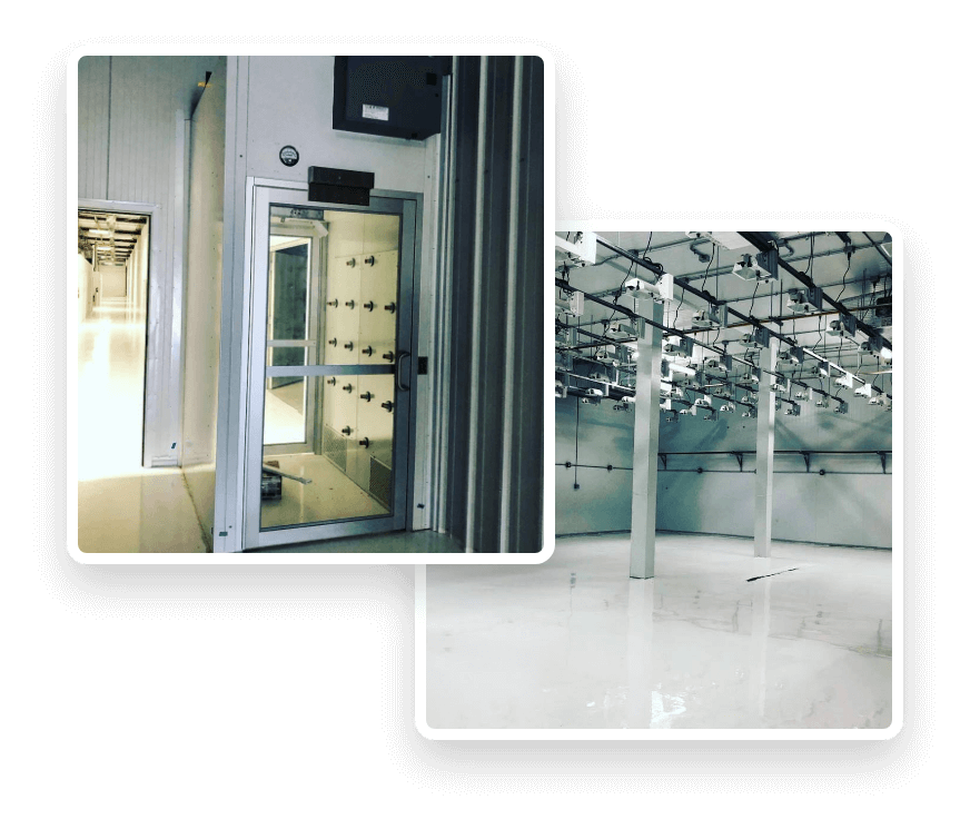 Sanitary and Sterile Clean Room
